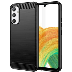 Futrola Carbon Shield TPU za Samsung Galaxy A34 - Crna KP24343