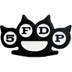 Five Finger Death Punch Knuckles B&W Odznak 40 x 23 mm