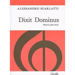 SCARLATTI:DIXIT DOMINUS SATB AND ORGAN