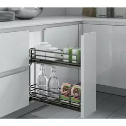Dvodelna izvlečna košara Ellite za element 250 mm