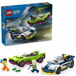 LEGO 60415 Jurnjava policijskog automobila i masel kara
