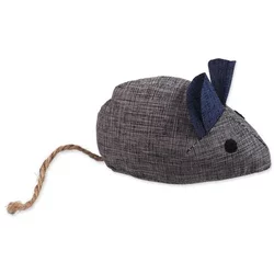 Igrača MC Natural Fun miška s mačjim drevesom siva 8cm