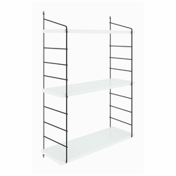 HANAH HOME Zidna polica Armoni 3lu White