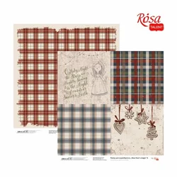 Papirji za scrapbooking 30.48 x 30.48 cm New Years magic - No. 6