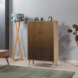 Hanah Home Komoda Multibox 80x127x36cm Hrast
