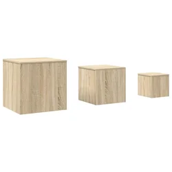Vidaxl Stranske mizice 3 kosi