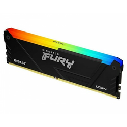KINGSTON DIMM DDR4 16GB 3200MTs KF432C16BB12A/16 FURY Beast RGB Black XMP