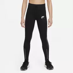 Nike AIR DRI-FIT HIGH-RISE RUNNING LEGGINGS, dječje tajice, crna DD7633