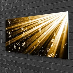tulup.si Steklena slika Abstrakcija graphics 120x60 cm 2 obešalnika
