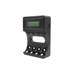 Qoltec Punjač za baterije, USB, AA/AAA, 1800mA