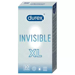 Durex Invisible XL kondomi 10 kos