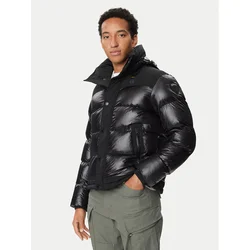 Blauer Prehodna jakna Perkins 26WBLUC02170 Črna Regular Fit