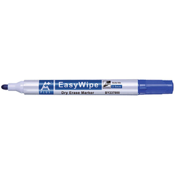 A PLUS marker za belo tablo EASYWIPE B, moder okrogla konica