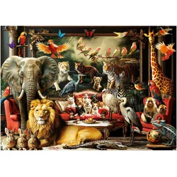 Educa - Puzzle The Animal Mansion - 1 500 kosov