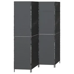 Pregradna pregača Crna 195 x 180 cm poliratan