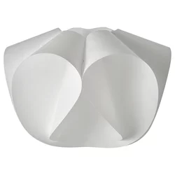 BÄCKNATE Abažur visilice, bela, 50 cm