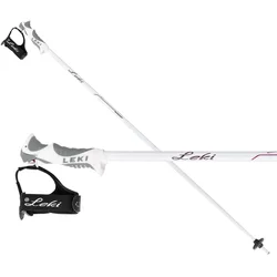LEKI Ski štapovi GIULIA S, Beli