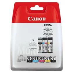 CANON komplet kartuš PGI-580PGBK + CLI-581 (BK/C/M/Y)