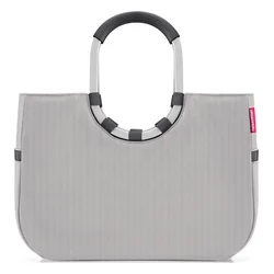Reisenthel Loopshopper L Herringbone Grey