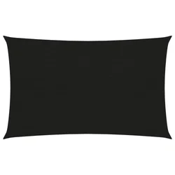 Jedro za zaštitu od sunca 160 g/m2 crno 5 x 7 m HDPE