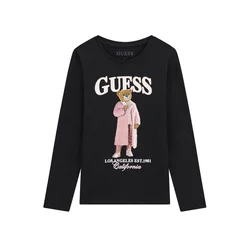 Guess Bluza J6BI12 K5793 Črna Regular Fit