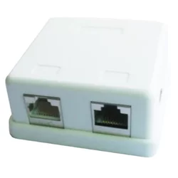 Gembird NCAC-HS-SMB2 Adapter, 2xRJ45, Beli