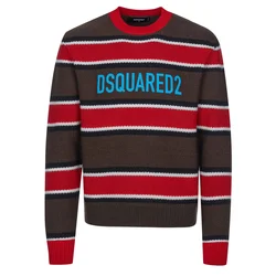 DS2 Pulover Dsquared2 Pullover rjava