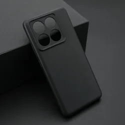 Maska za telefon Futrola ULTRA TANKI KOLOR za Xiaomi 14T Pro crna