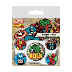 Pyramid MARVEL COMICS (HULK) komplet značk