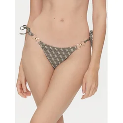 Guess Spodnji del bikini E5GO27 KCRL2 Zelena