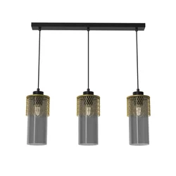 Luster na sajli GLAM 3xE27/60W/230V