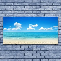 tulup.si Slika na platnu Sea blue sky 140x70 cm