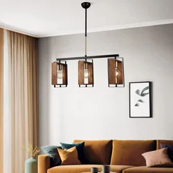 Opviq Luster Karo-73-03, 10x10x5cm, 61-86cm, IP20 Braon-crni