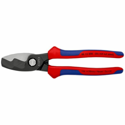 KNIPEX Makaze za kablove sa dvostrukom oštricom 200mm 95 12 200 crvene