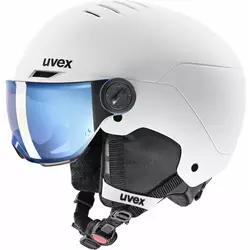 UVEX Rocket Junior Visor White-Black Mat 51-55