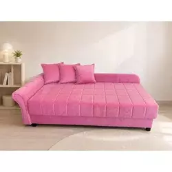 Krevet na otvaranje LEA, 95x210, roze