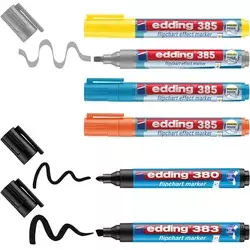 SET MARKER FLIPCHART EFFECT ZA SIGNIRANJE I SJENČANJE PK6 EDDING