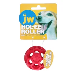 JW Hol-ee Roller rdeča Mini – 5 cm