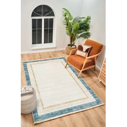 Conceptum Hypnose Tepih Perre Pr018, 120x180 cm, Krem-plavi