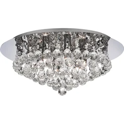 Searchlight 3406-6CC - Plafonsko svetlo HANNA 6xG9/33W/230V