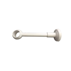 Nosač za pvc garnišnu 28mm,18cm beli