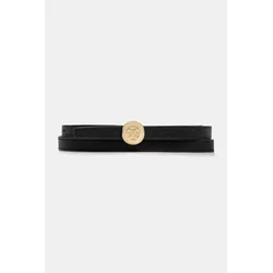 Usnjen dvostranski pas Tory Burch Romy Reversible