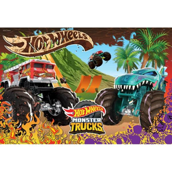 Slagalica 60pcs hot wheels 2u1 slozi i oboji