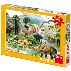 Dino Življenje dinozavrov 100XL Puzzle