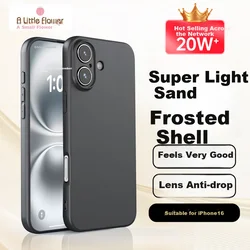 ALittleFlower Maska za mobilni telefon Iphone 16, Crna