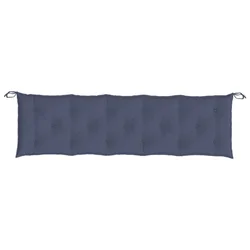 Jastuk za vrtnu klupu modri 180x50x7 cm tkanine Oxford