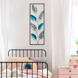 Wallity Zidna dekoracija Leaf 2, 32 x 90 cm, Šarena
