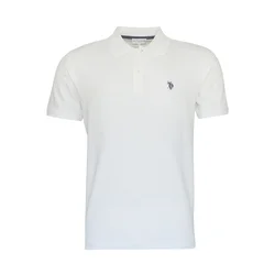 U.S. POLO ASSN. Majica črna/bela