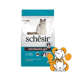 Schesir Cat Sterilized & Light Rich In Fish 400g, Monoproteinska Hrana Sa Ribom