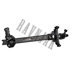 Axcel Sight Achieve XP Variable Range 2.0” Carbon Bar Recurve 9”